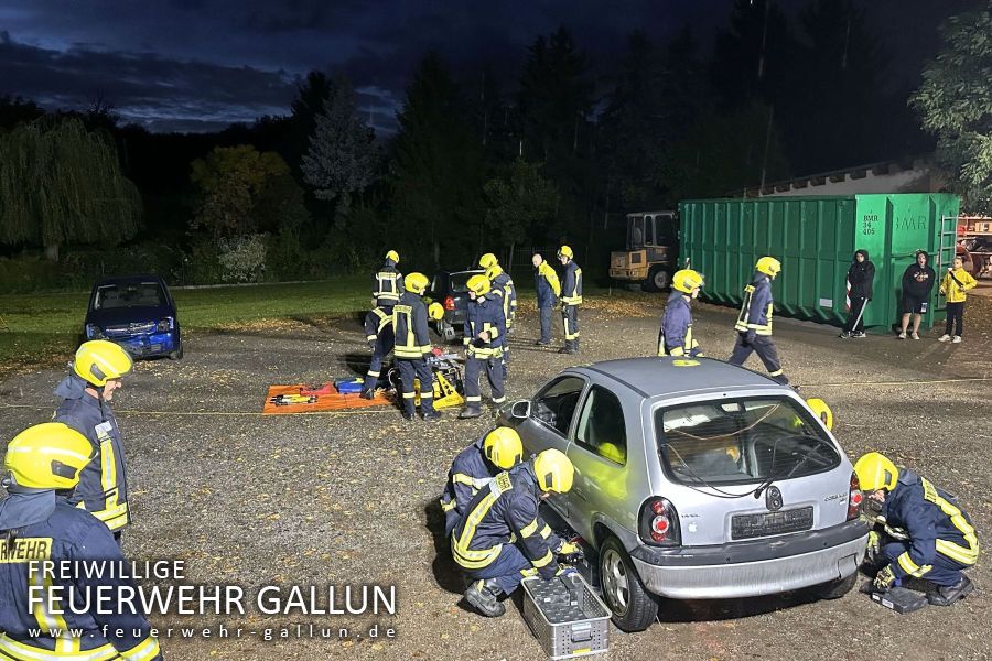 Ausbildung mit der Feuerwehr Mittenwalde